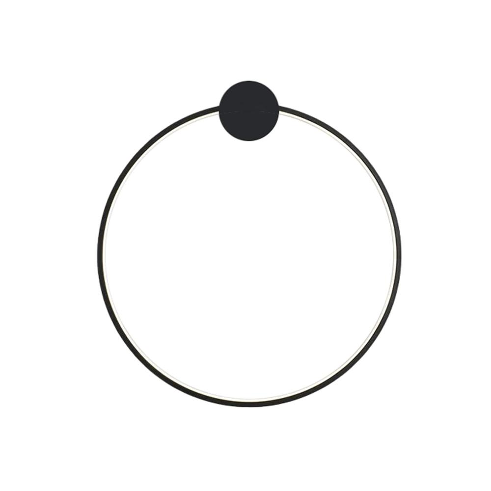 VÄGGLAMPA VÄGGLYS LED APP1389-CW SVART 50 cm