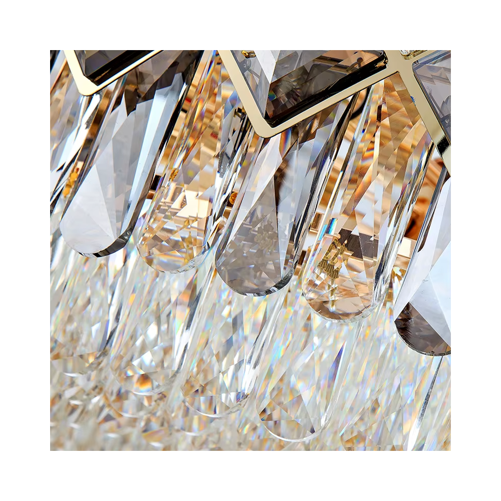 Kristalltaklampa hängande APP1540-8CP60 Guld