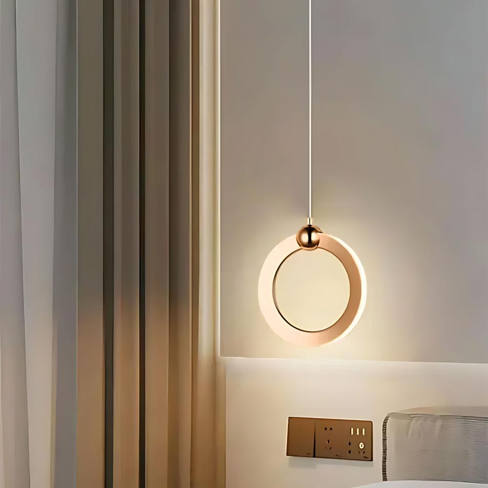 TAKLAMPA HÄNGANDE LED LHJ101-1CP GULD