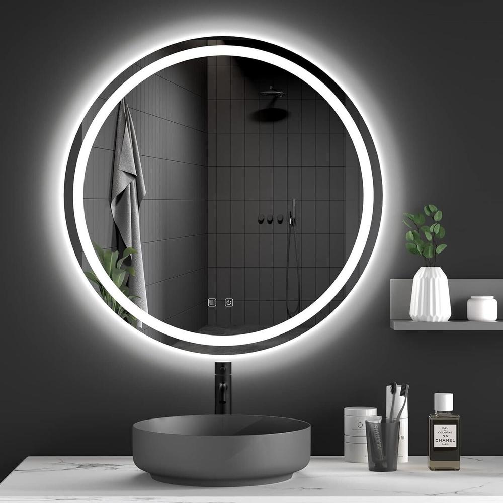 LED-väggspegel 100 cm BAS