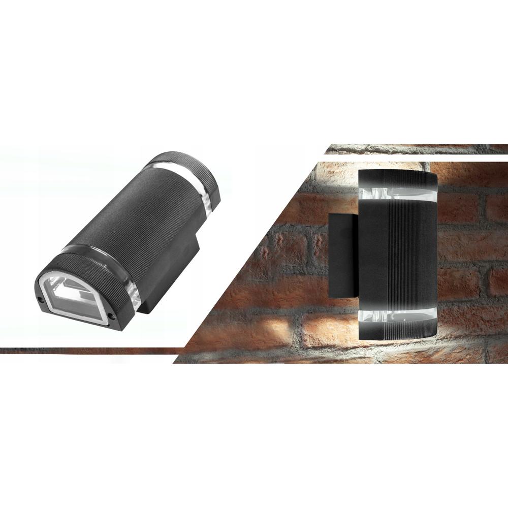 Halvrund Fasadlampa FSBD014A Svart