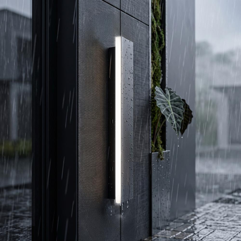 Facade LED wall lamp JNH035-G 60 Black