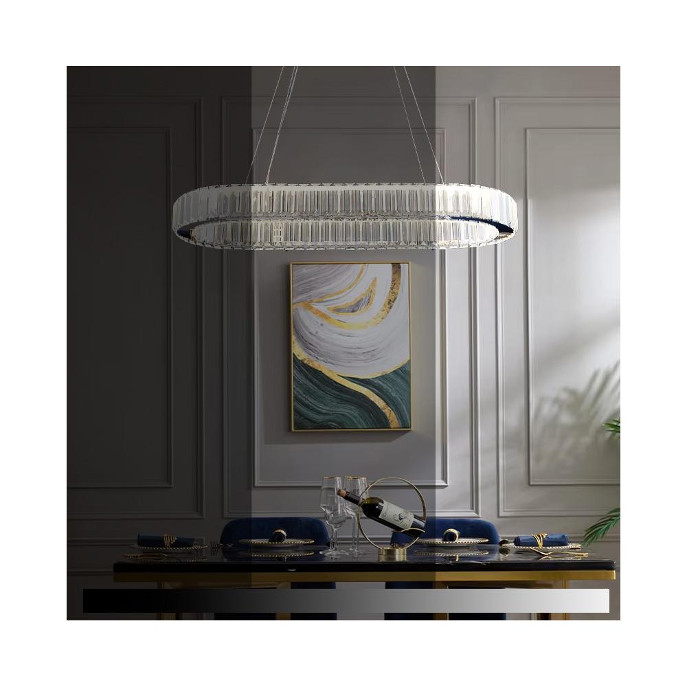 TAKPLAFOND HÄNGANDE LED APP1547-CP KROM