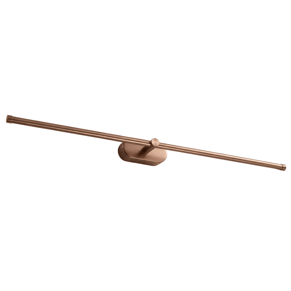 Kúpeľňové nástenné LED svietidlo APP1897-1W 80 cm BRUSH COPPER