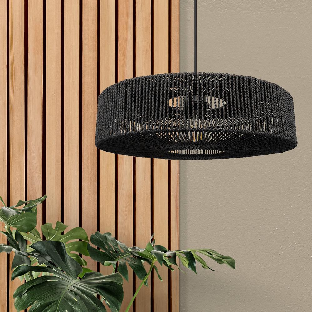 Boho Taklampa APP1484-1CP Svart