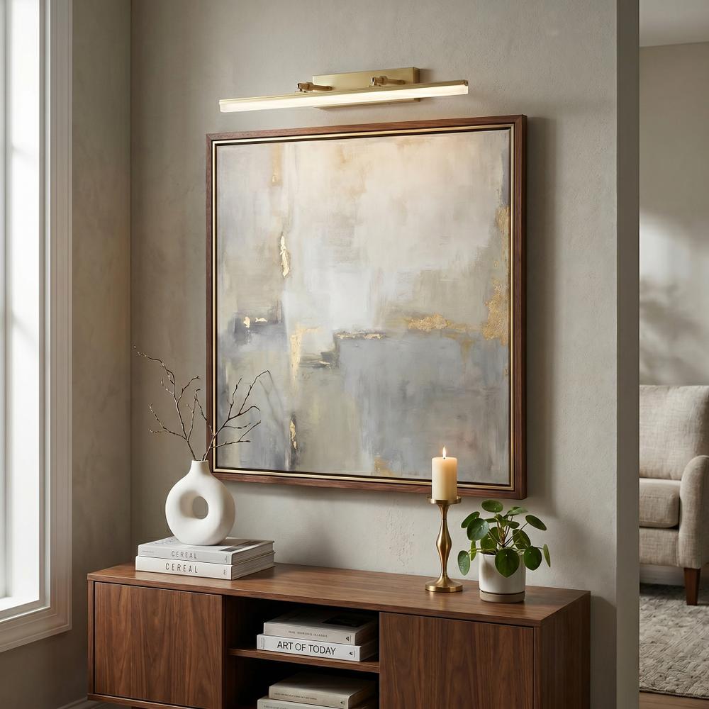 Badrum vägg LED-lampa APP1876-1W 60cm BRUSH GOLD