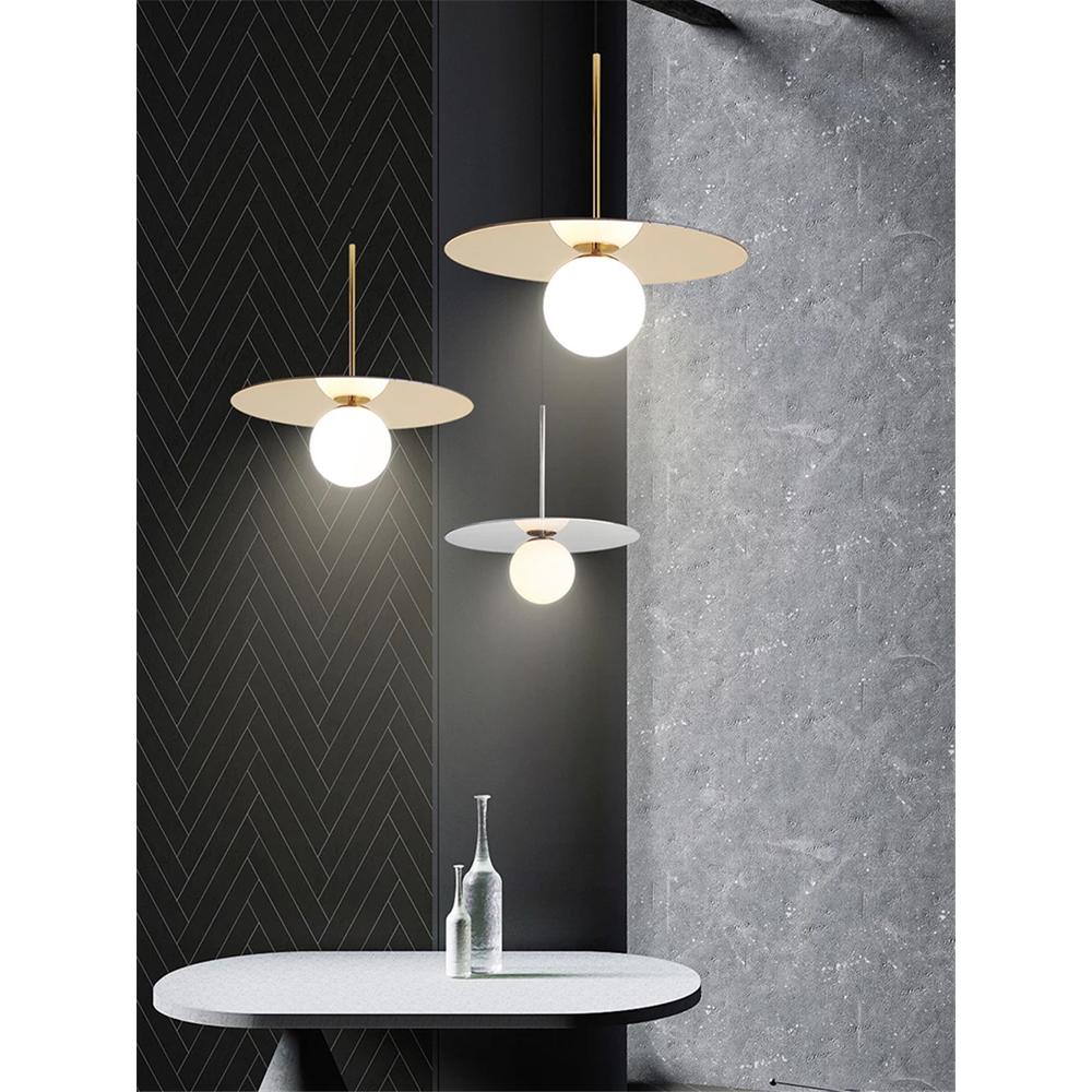Hänglampa skärm 10 cm APP939-1CP Guld