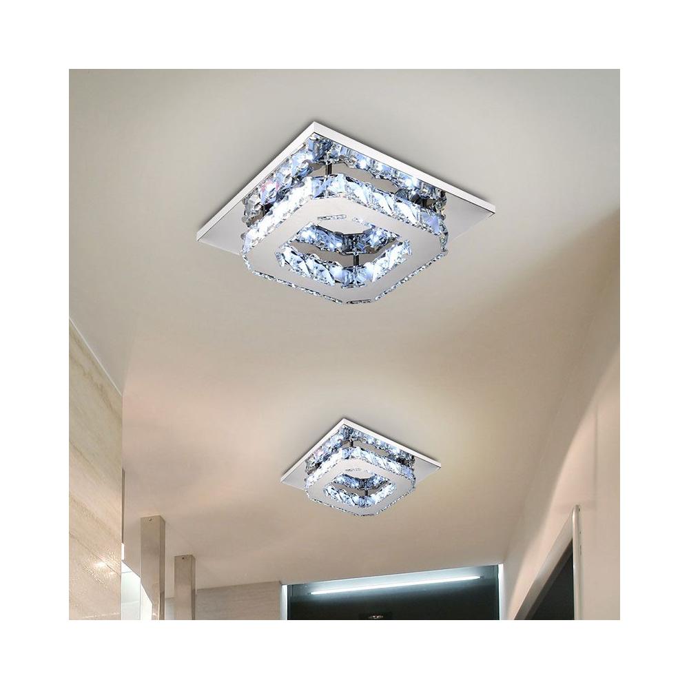 Kristalltaklampa Plafond Glamour 8W APP406-C Neutral