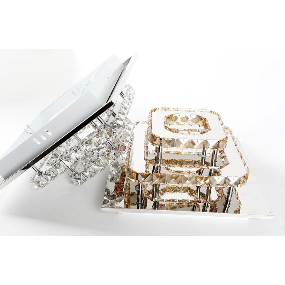 Kristalltaklampa Plafond LED 24W APP410-C Neutral