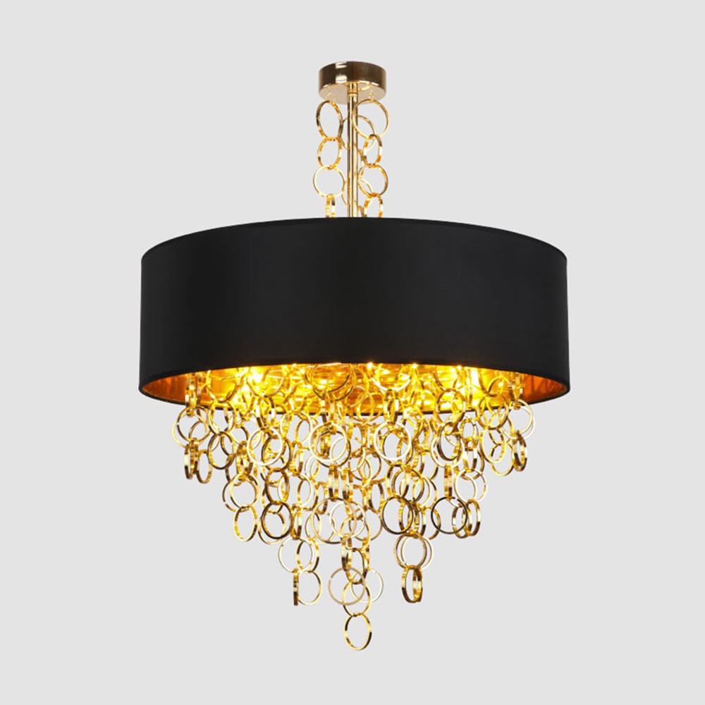 Hänglampa 45 cm APP683-3CP Svart