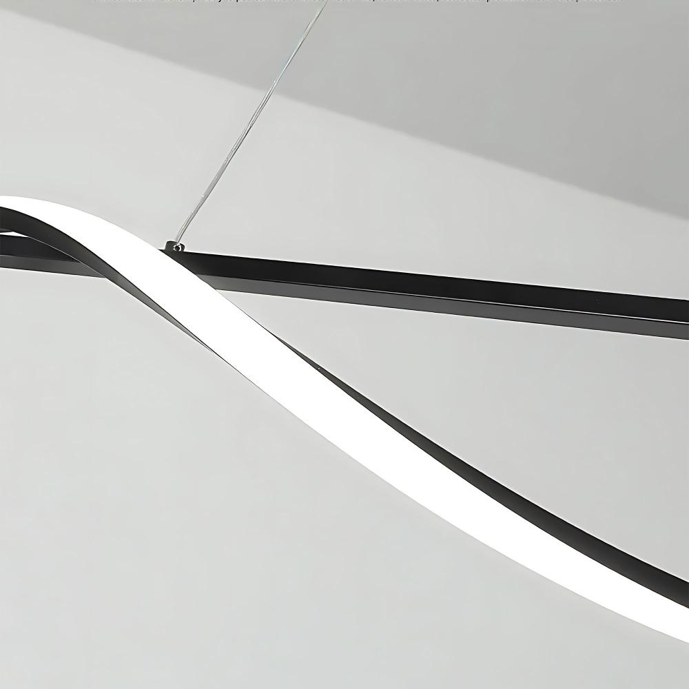 Hängande lampa LHJ019-CP 120 cm BLACK
