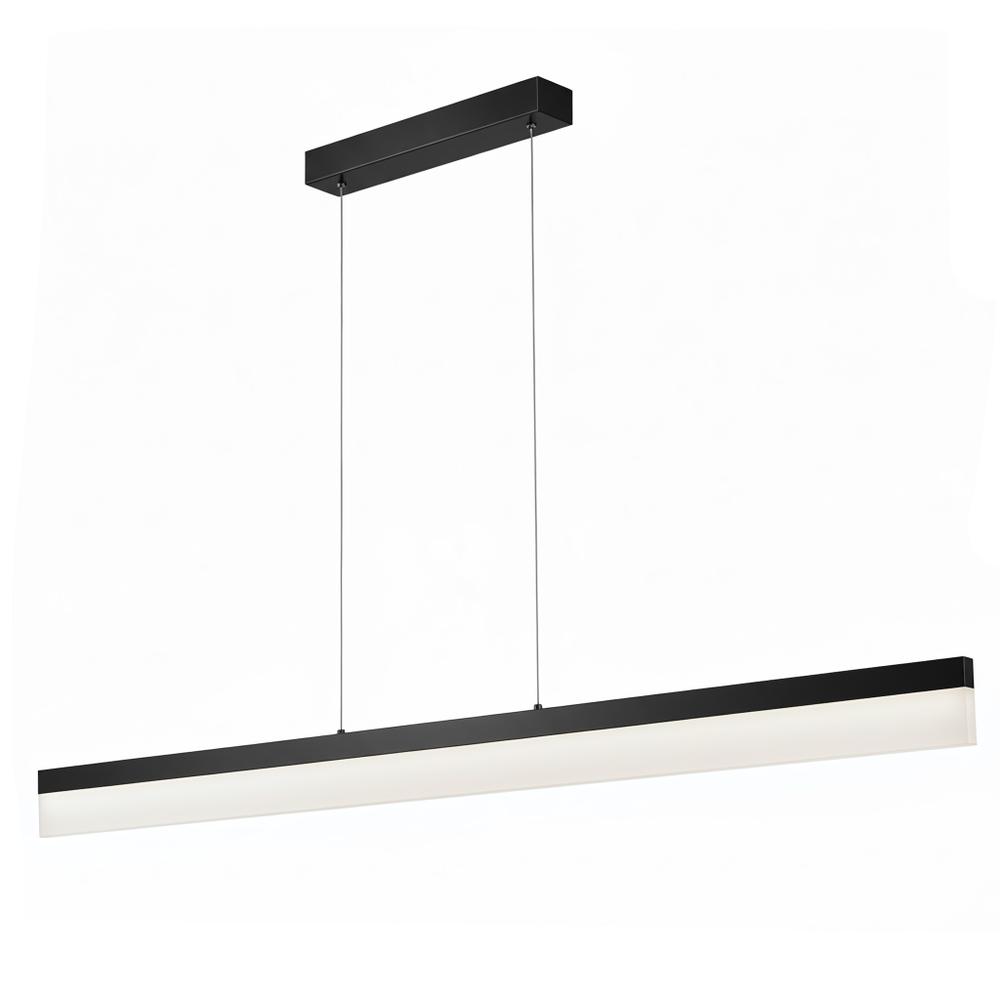 Hängande LED-lampa APP1692-CP 120 cm Svart