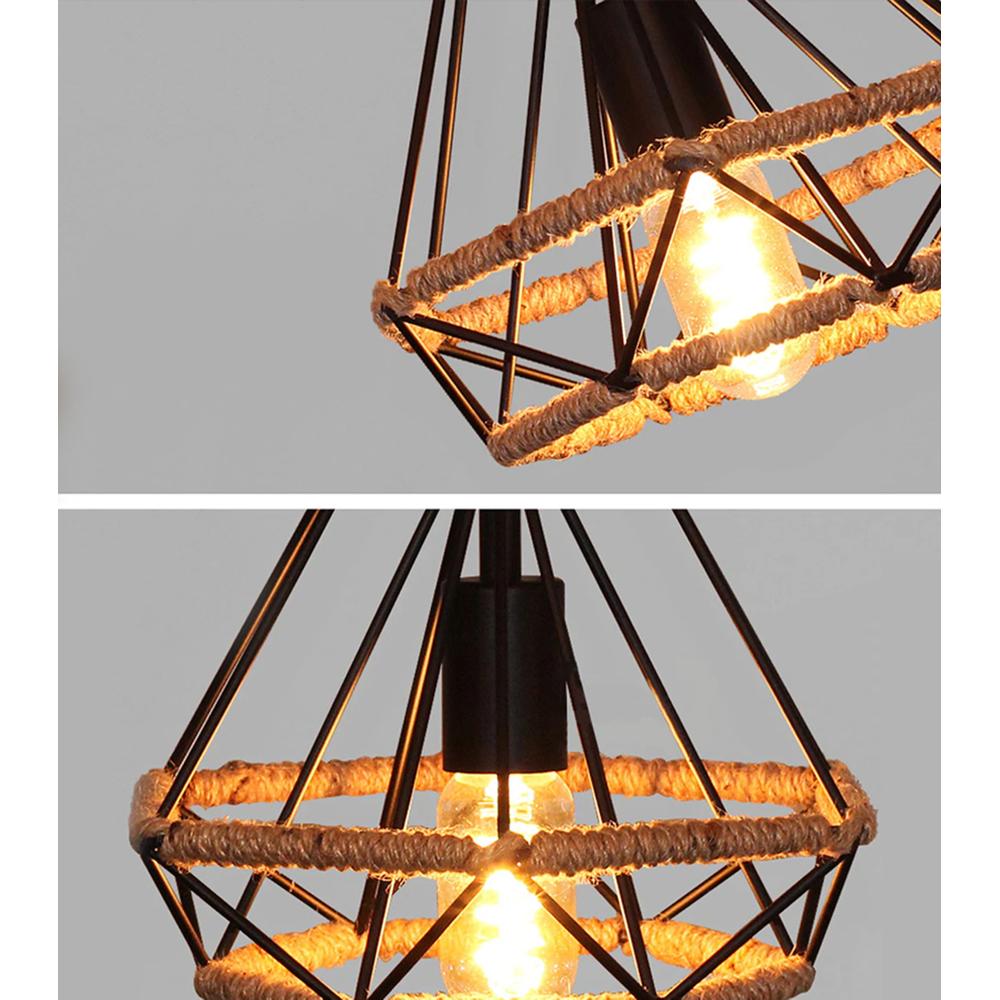 Lampe Géométrique Corde APP678-1CP