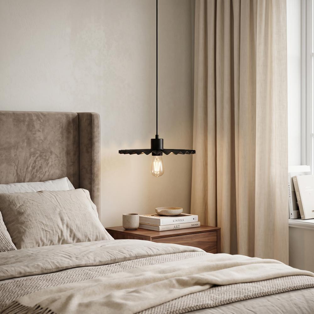 TAKLAMPA HÄNGANDE APP1353-1CP Svart