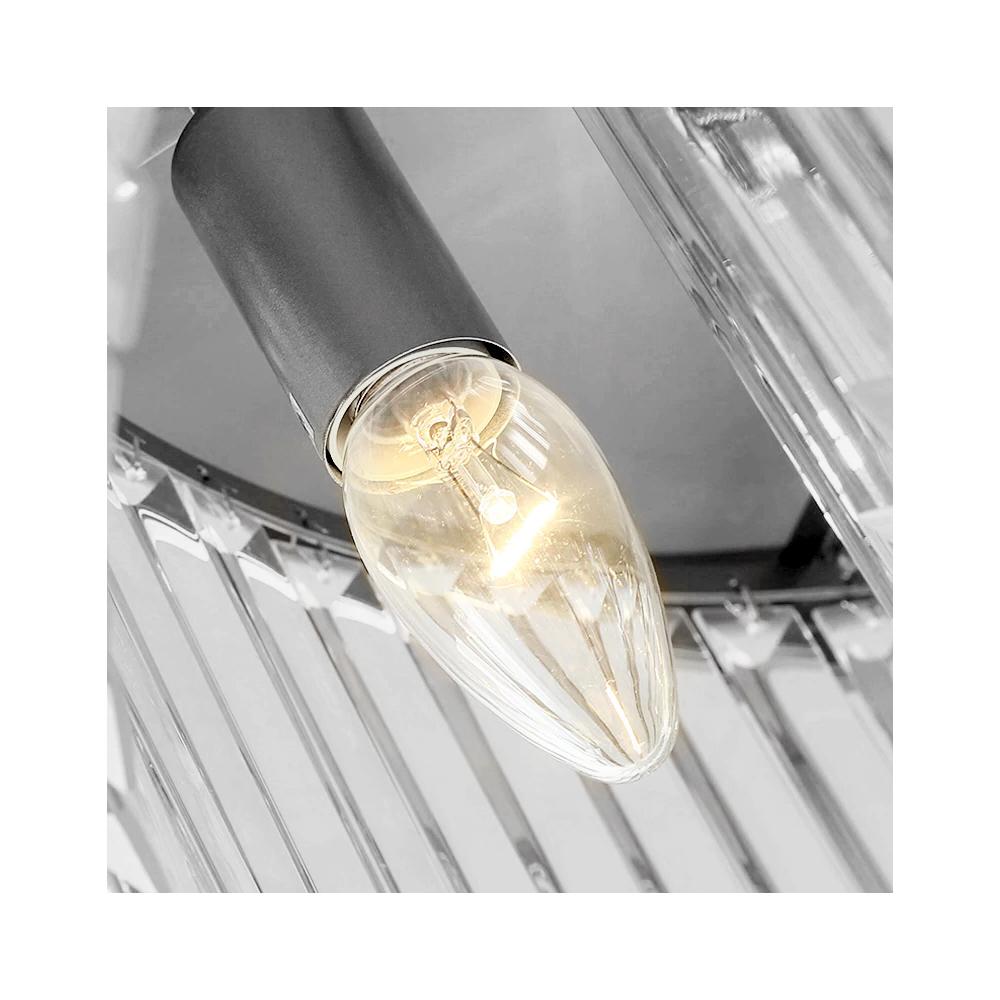 KRYSSTALLAMPA PLAFOND APP780-7C
