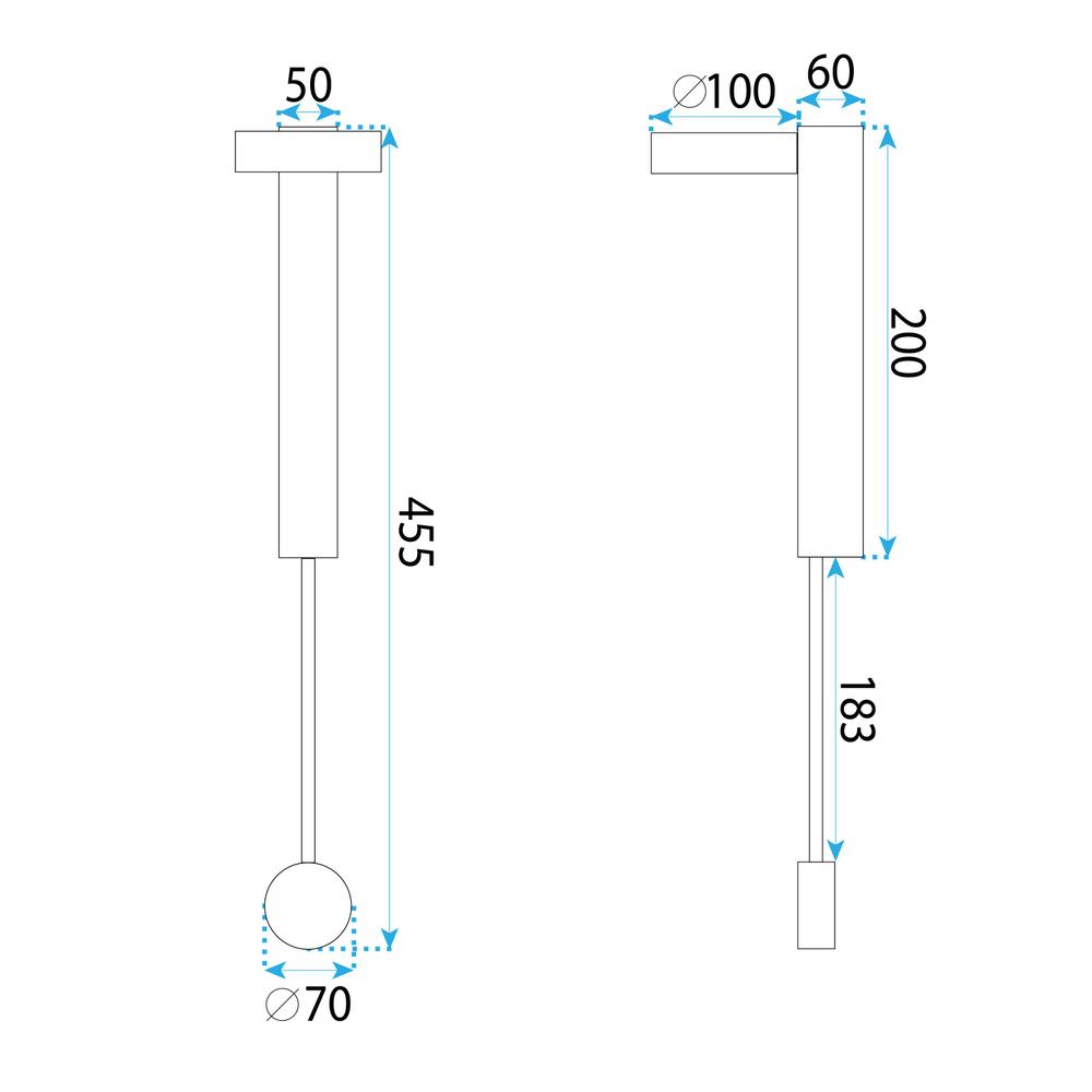 Vägglampa APP1600-W