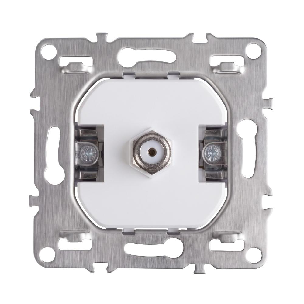 Antenna Socket with Frame OSTE JNH012-G WHITE