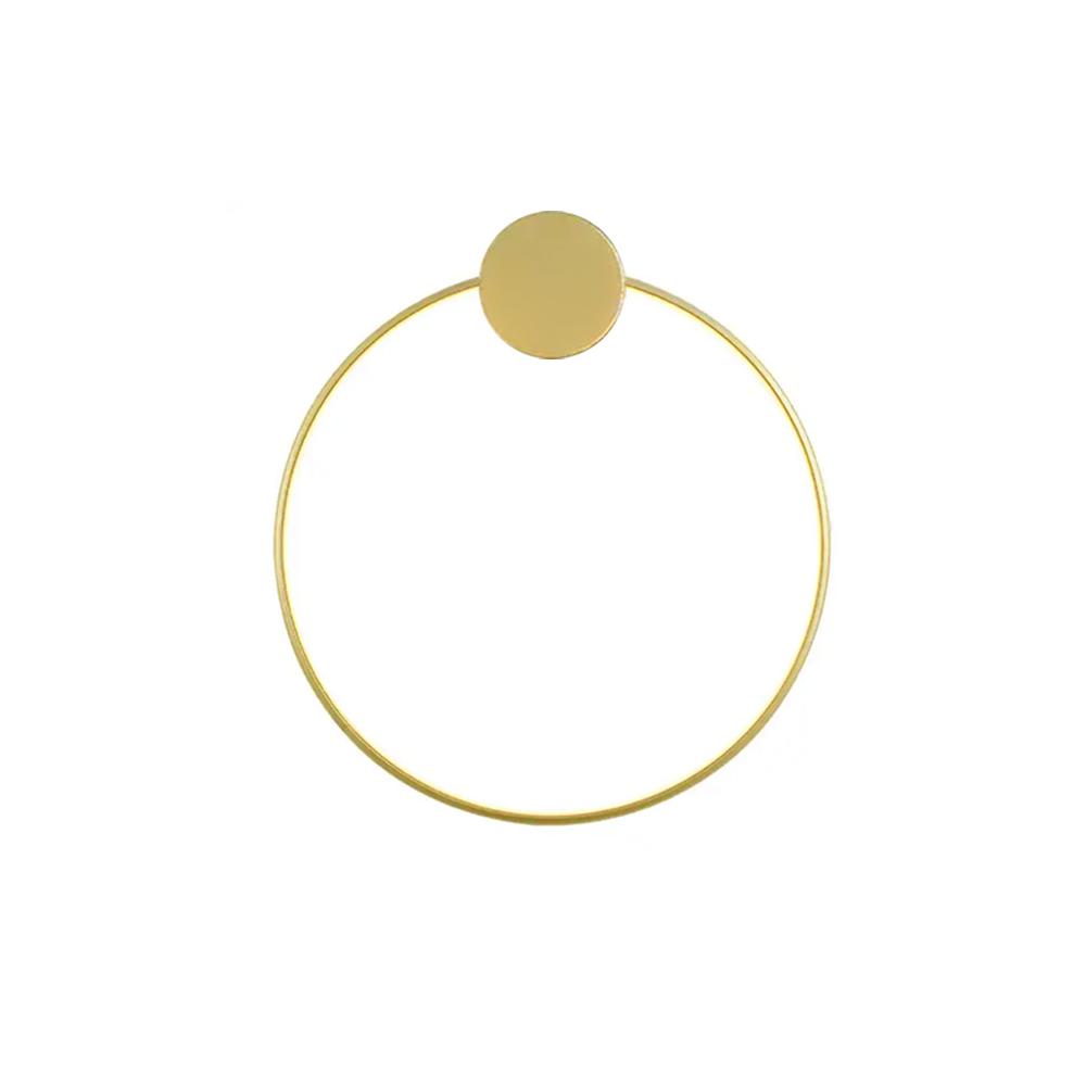 VÄGGLAMPA LED-VÄGGLAMPA APP1384-CW GULD 30 cm