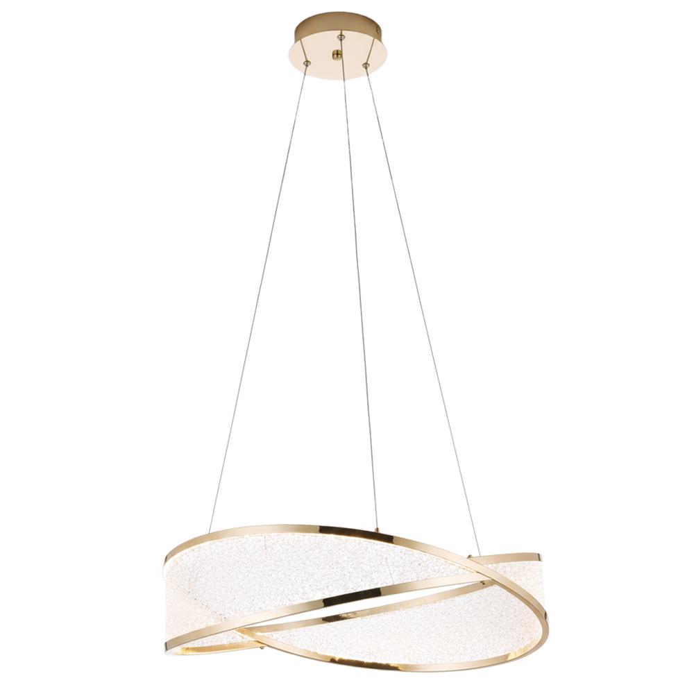 HÄNGANDE TAKLAMPA G136-CP 50 cm Guld