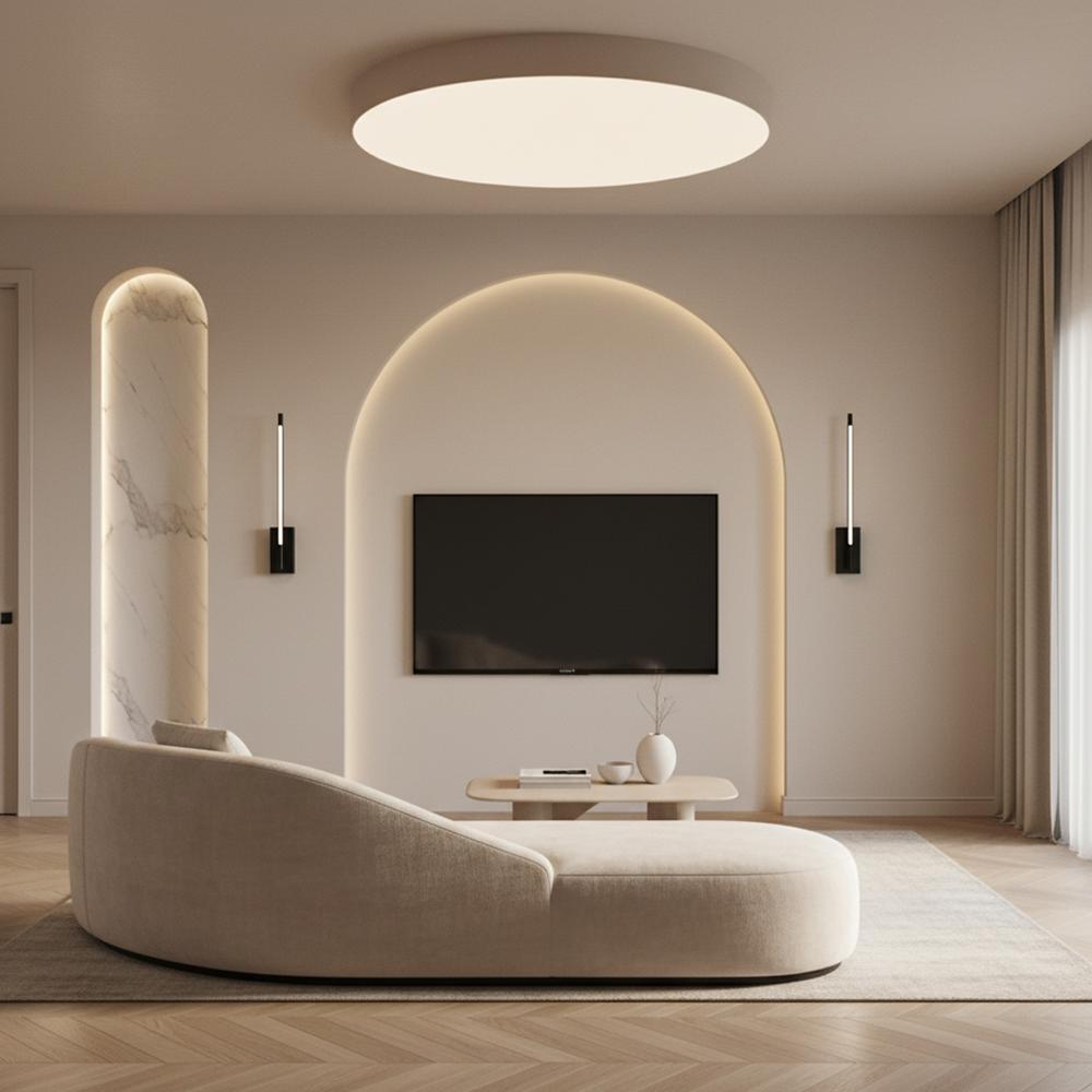 Vägglampa LED APP1798-W Svart