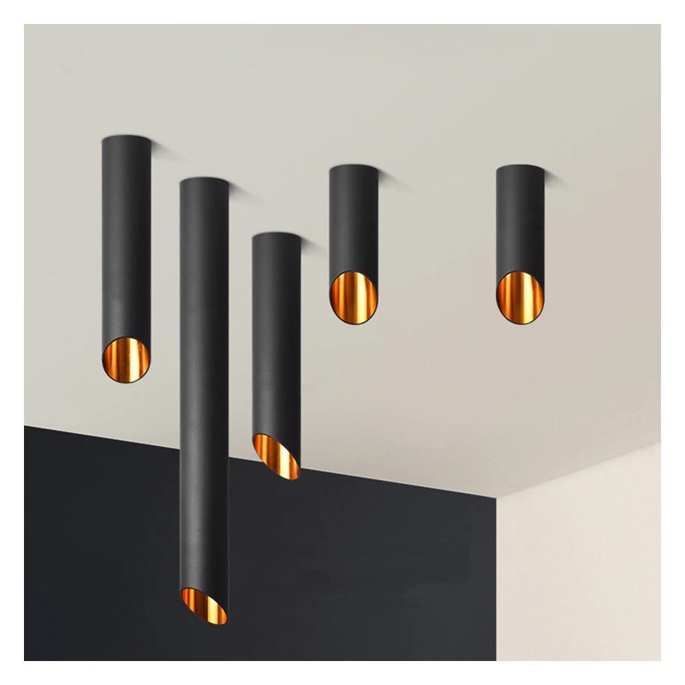 MODERN TAKLAMPA 20 CM APP571-1C Svart
