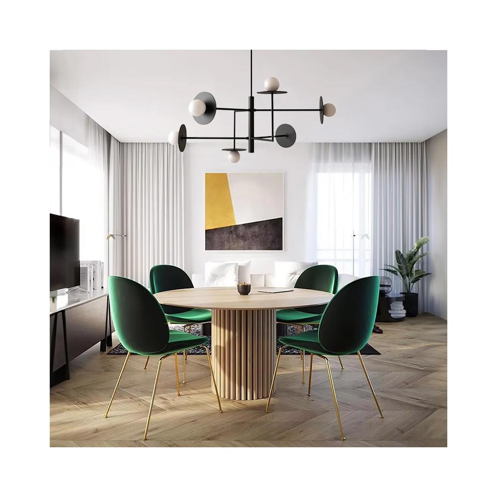 Hängande lampa APP1668-6CP Black
