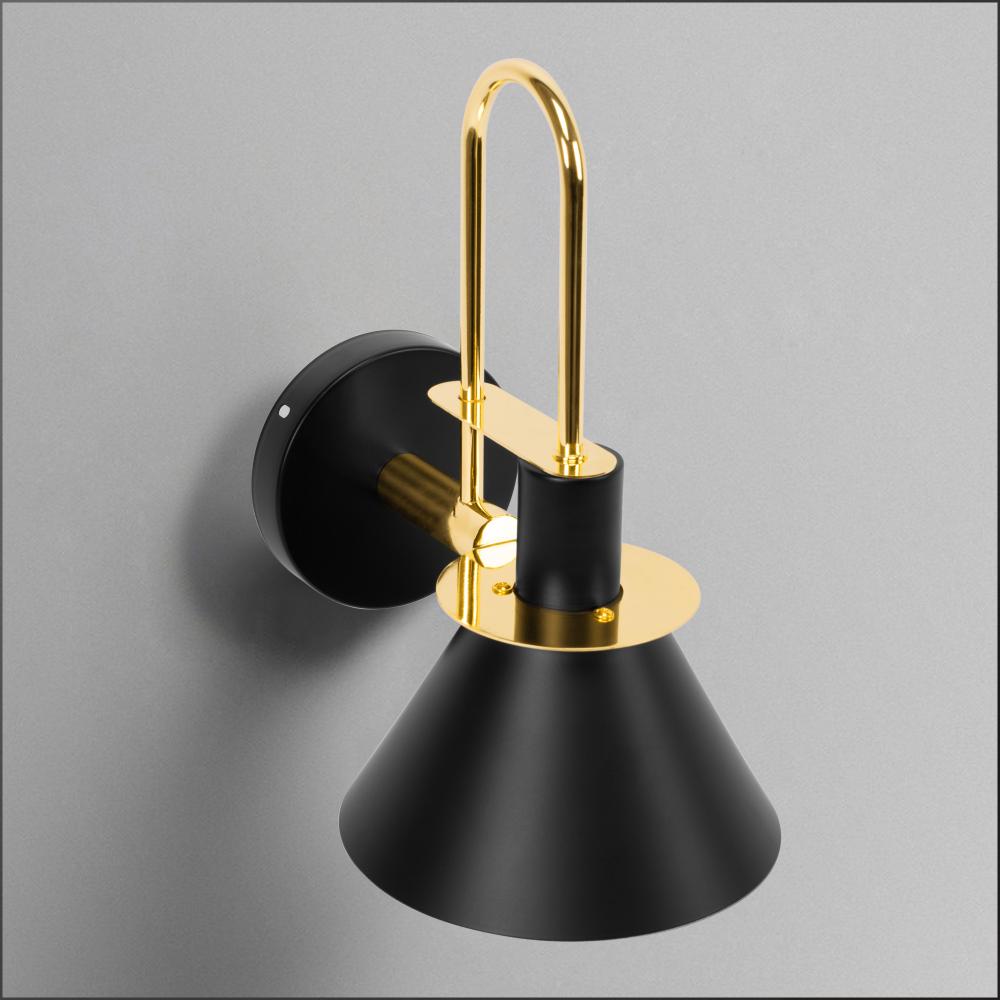 Vägglampa APP1602-1W svart