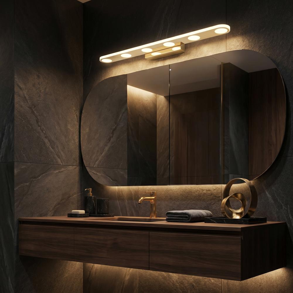 Badrum vägg LED-lampa SWE057-W GOLD