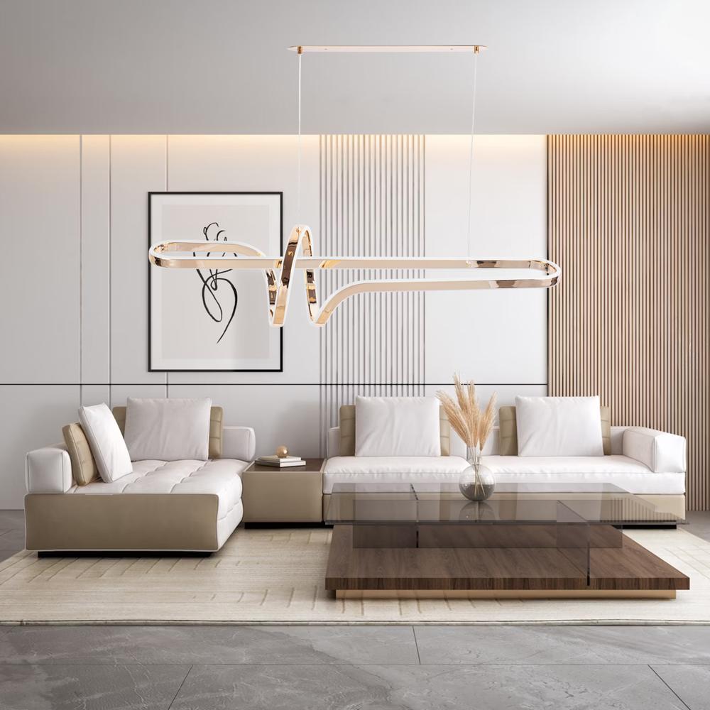 HÄNGLAMPA LED G039-CP Guld
