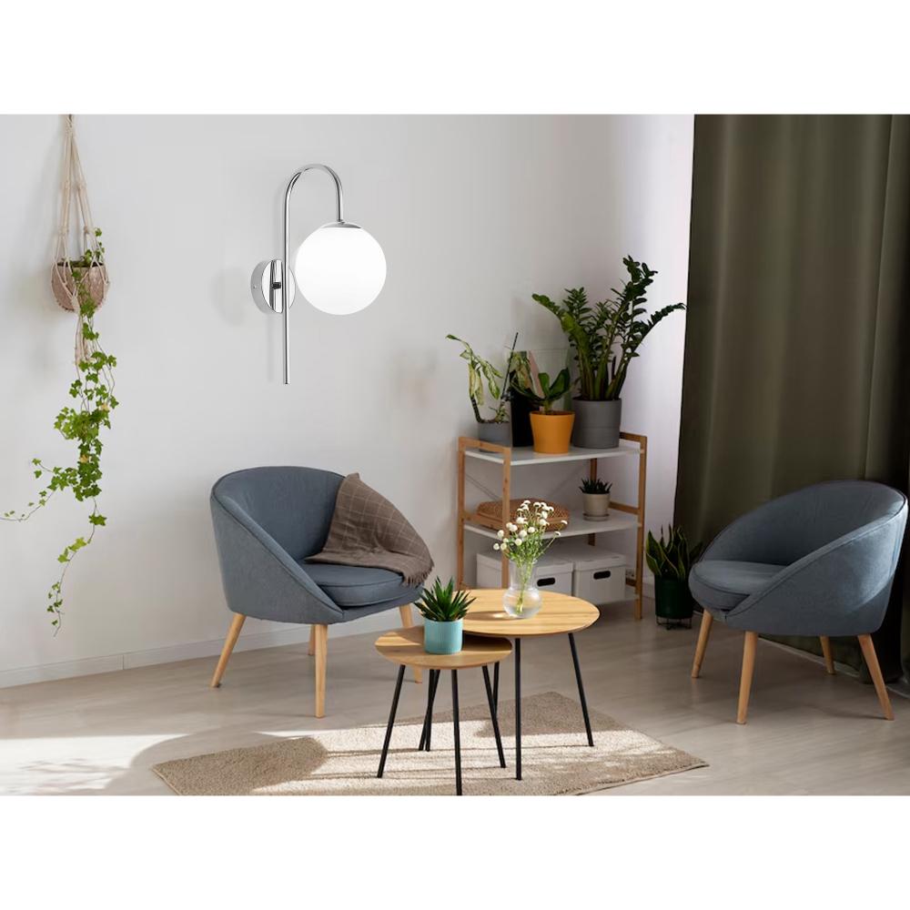 Vägglampa G092-1W Krom