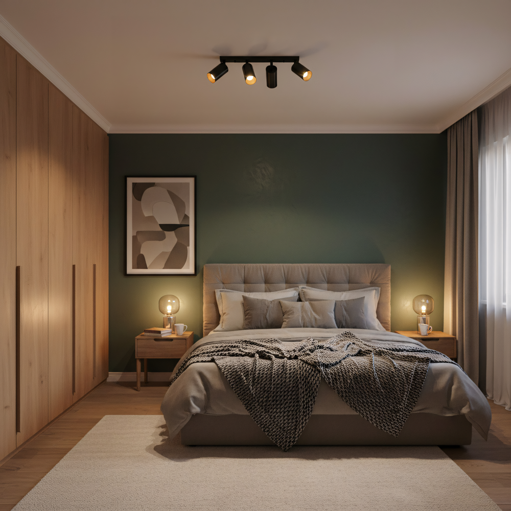 TAKLAMPA SPOT STRÅLKASTARE APP940-4C