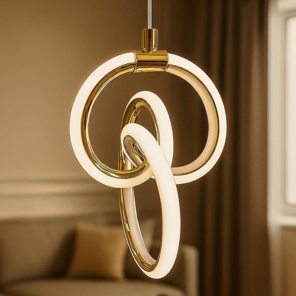 HÄNGLAMPA LED LHJ092-1CP Guld