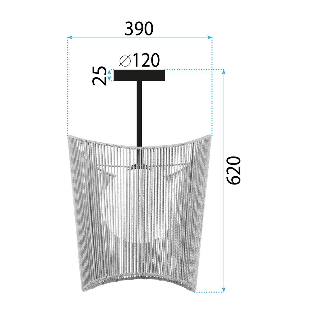 Boho taklampa APP1588-1CP