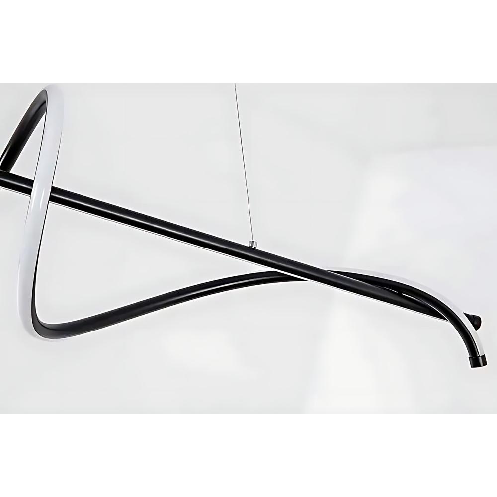 Lampa HÄNGANDE LED LHJ023-CP 120 cm SVART