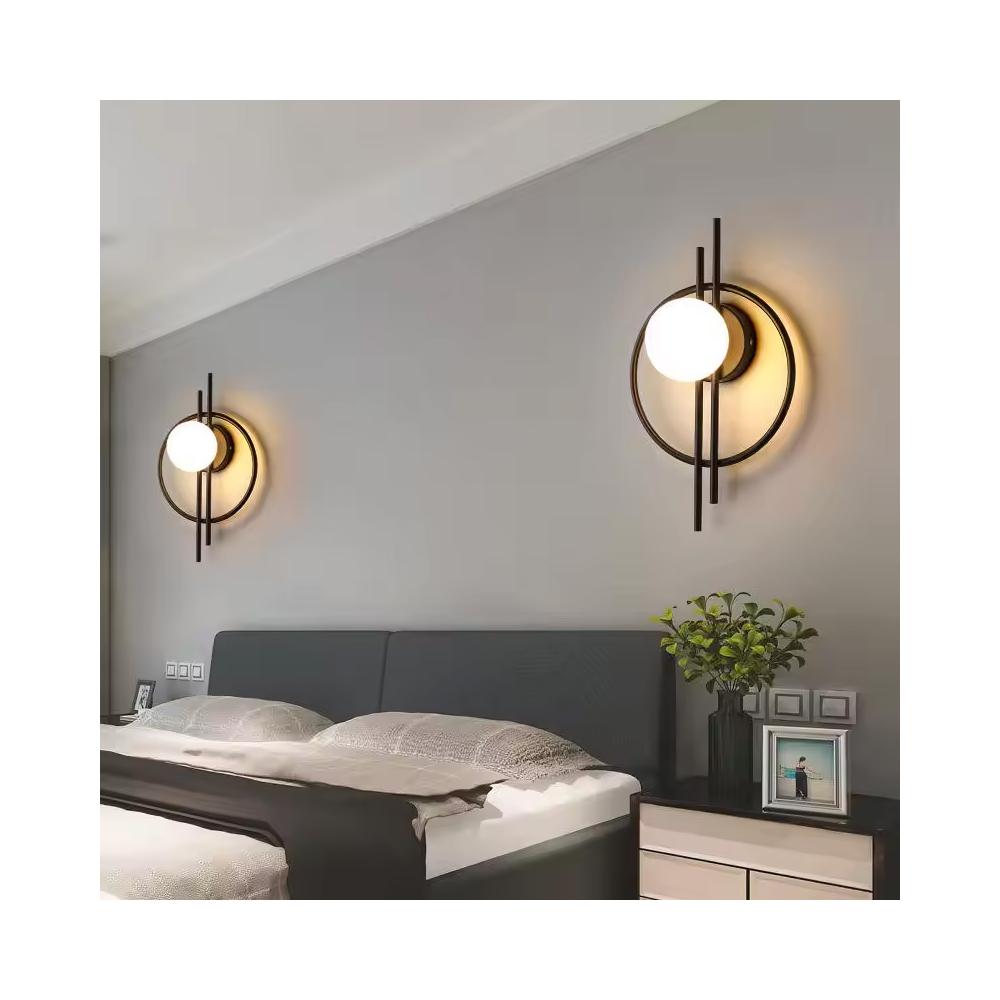 VÄGGLAMPA VÄGGLAMPA APP1435-W SVART