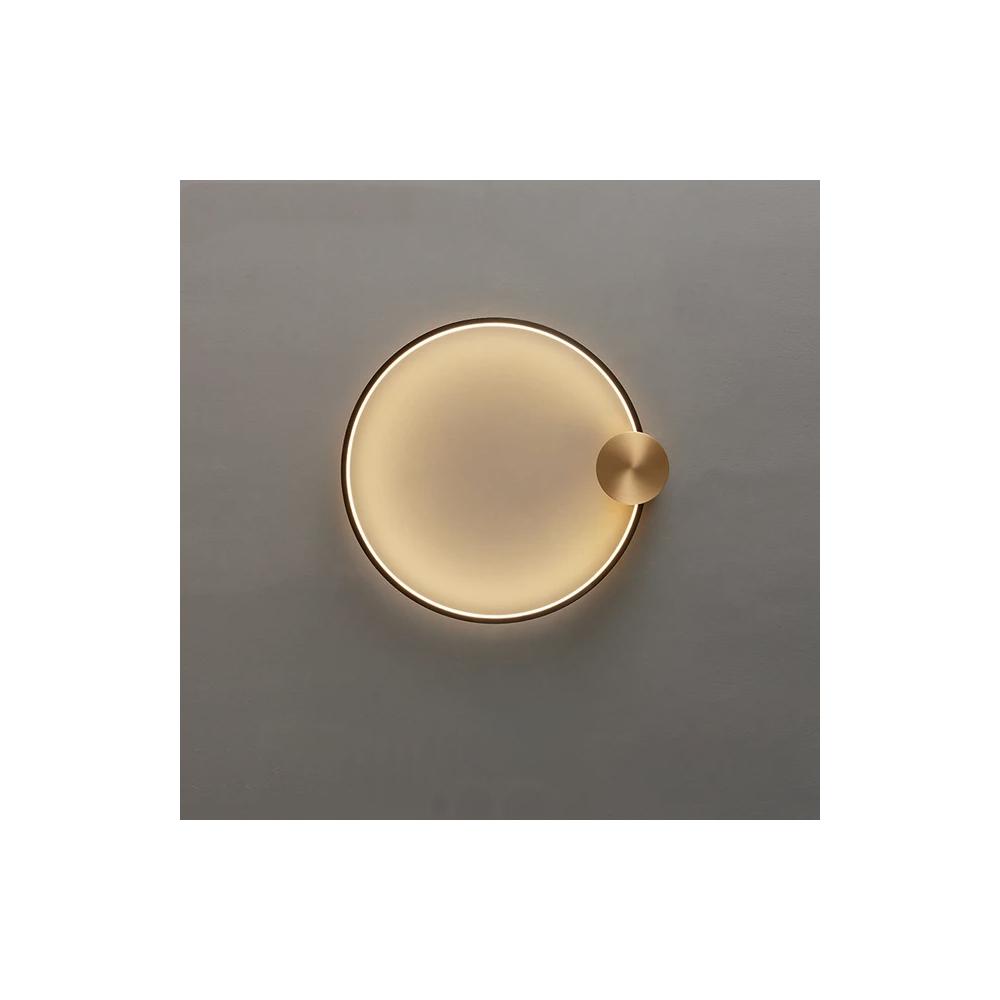 VÄGGLAMPA LED-VÄGGLAMPA APP1385-CW GAMMAL GULD 30 cm