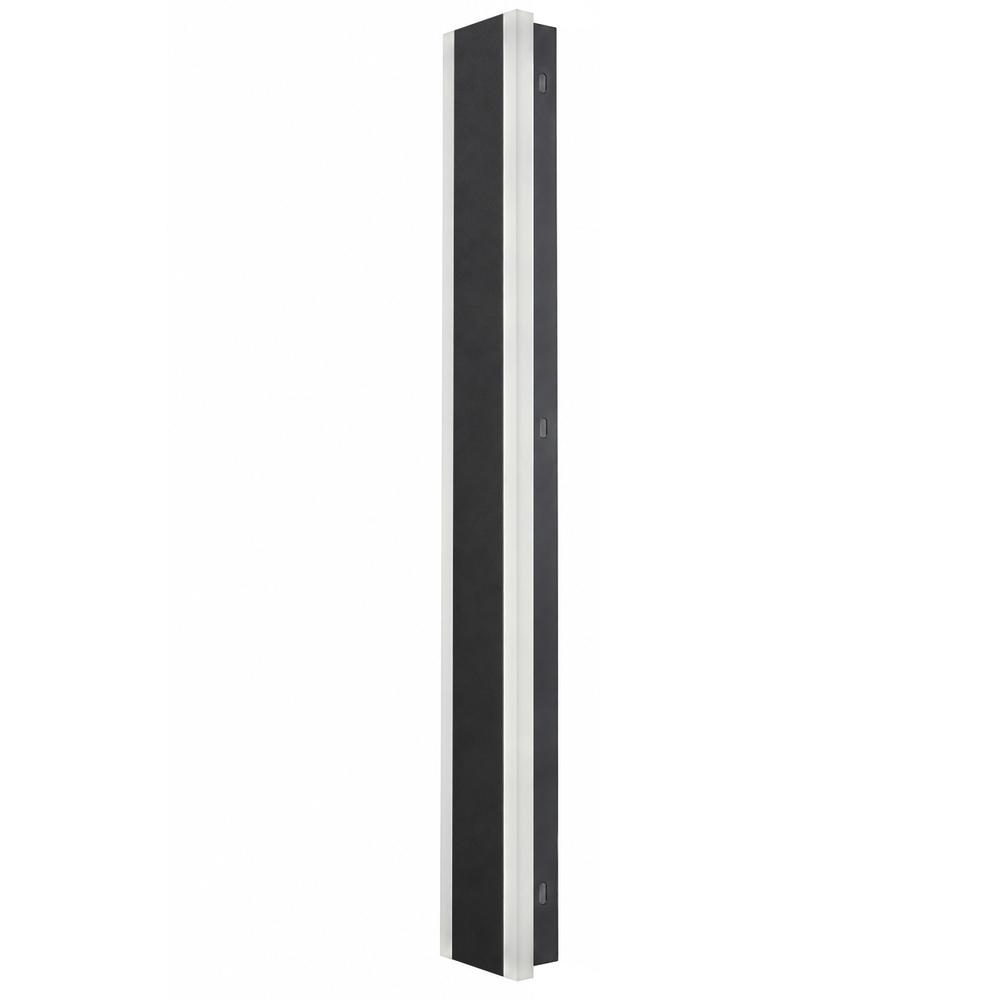 Fasad LED-vägglampa JNH036-G 90 svart