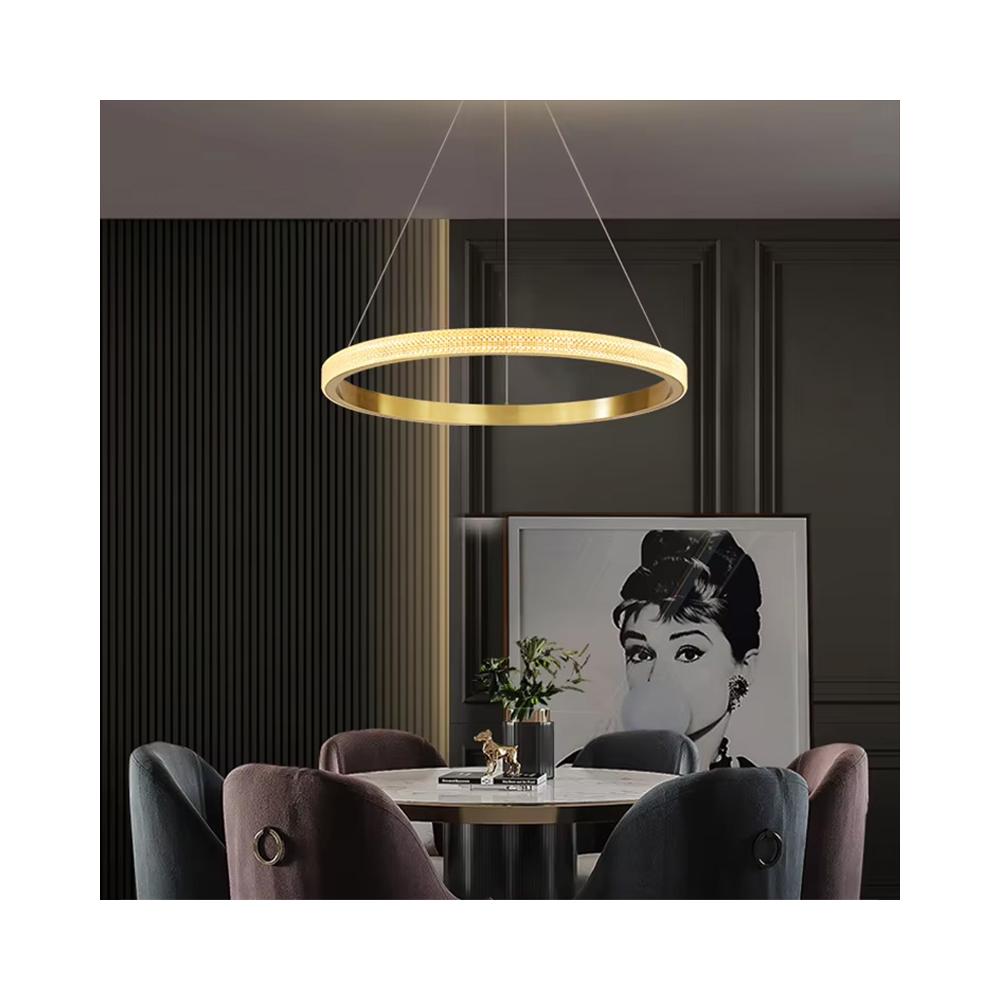 TAKLAMPA HÄNGANDE LED APP1510-CP GULD