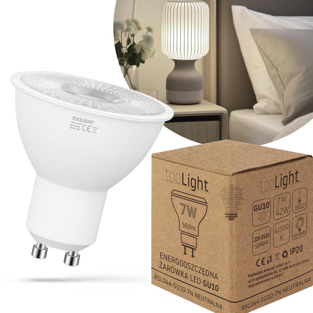 LED-lampa Neutral GU10 7W RSL044