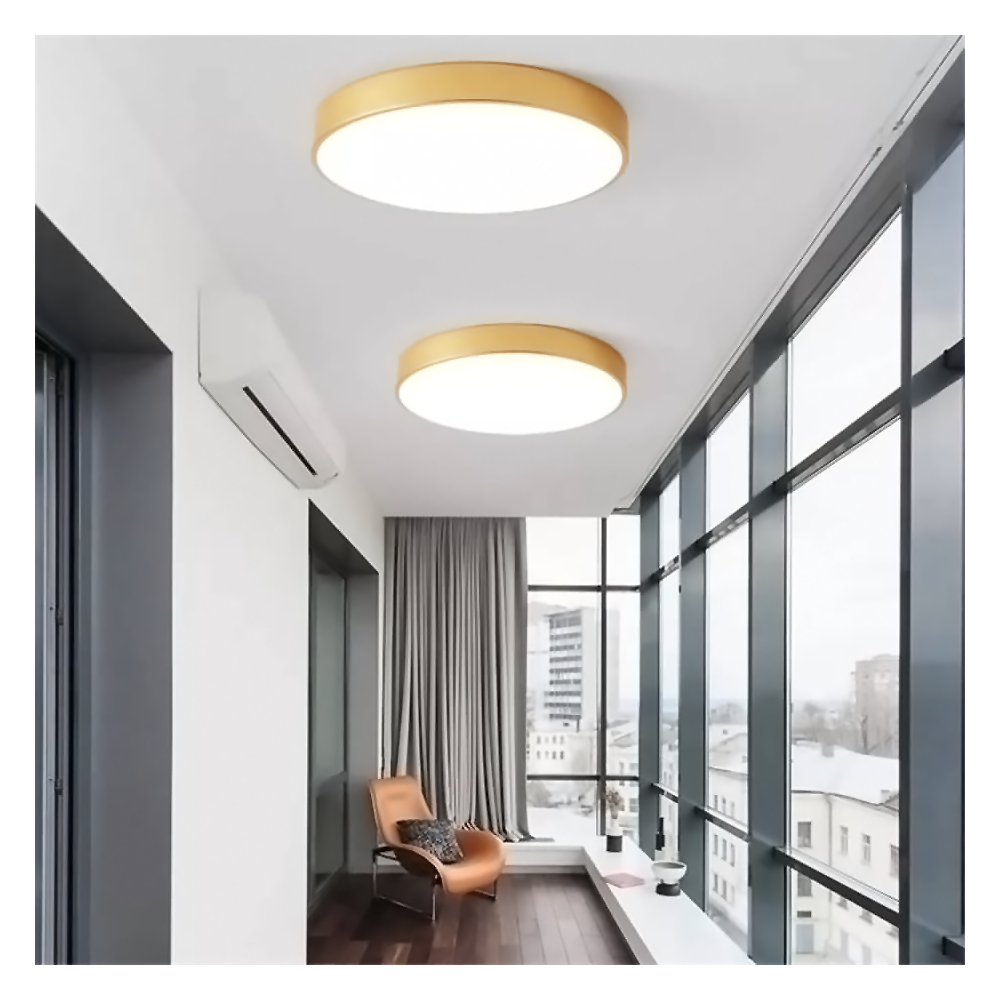 Taklampa Plafond Classic APP872-C 30 cm Guld