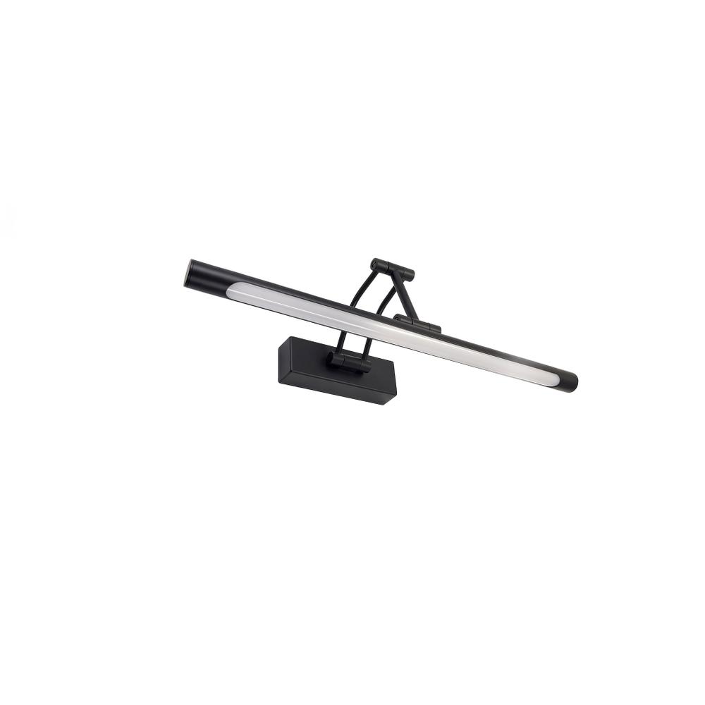 Badrum vägg LED-lampa SWE025-1W 42cm Black