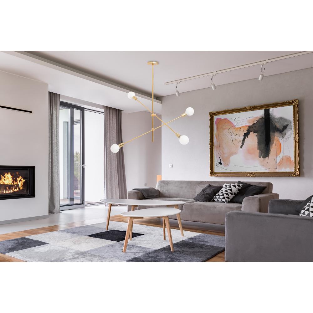 Taklampa i takpendel med två armar, justerbar APP479-4C