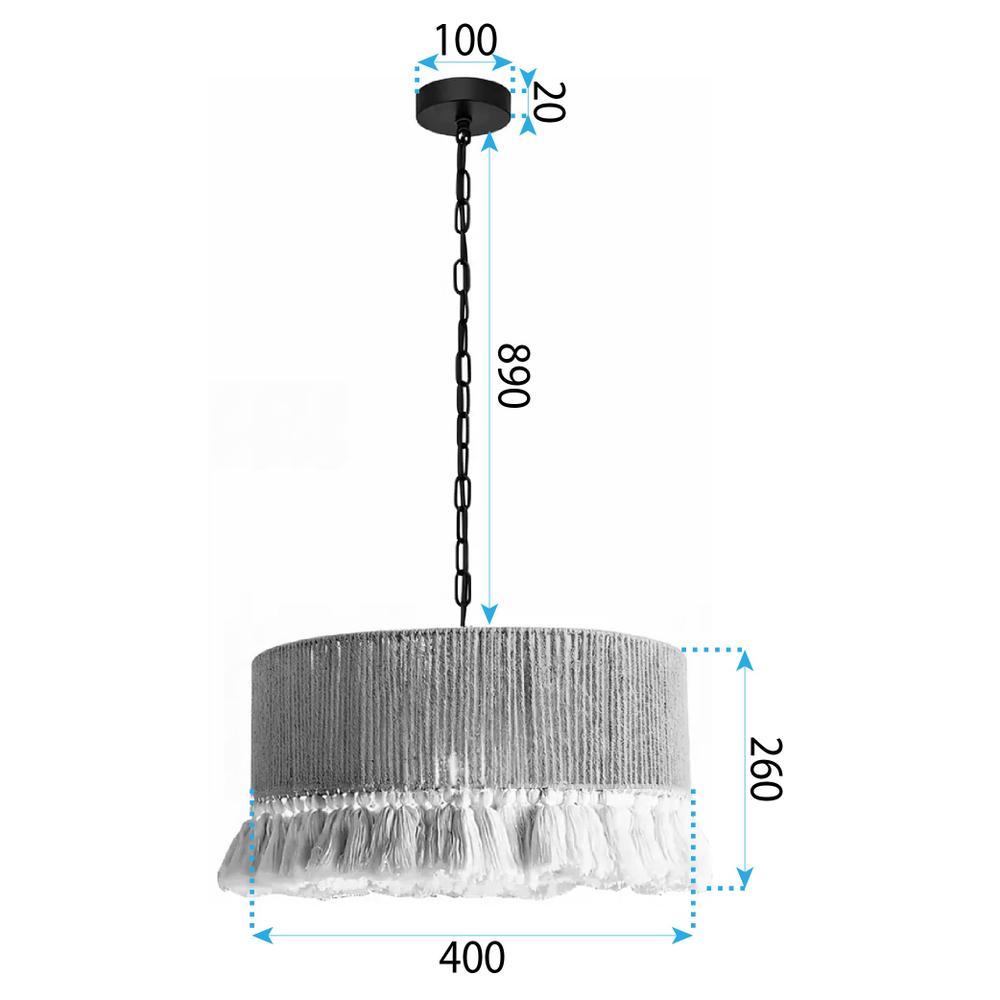 TAKLAMPA HÄNGANDE APP1735-1CP 40 cm