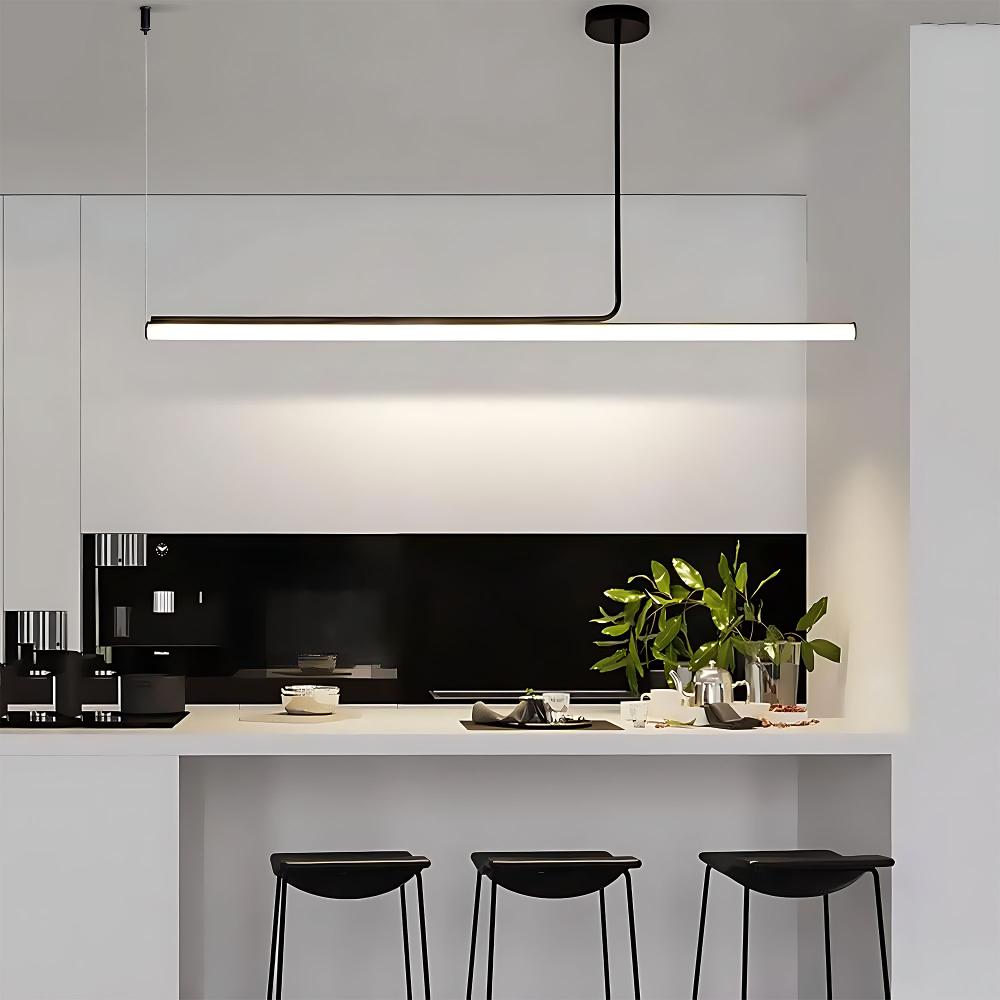 HÄNGANDE TAKLAMPA LED APP1660-CP Svart 140 cm