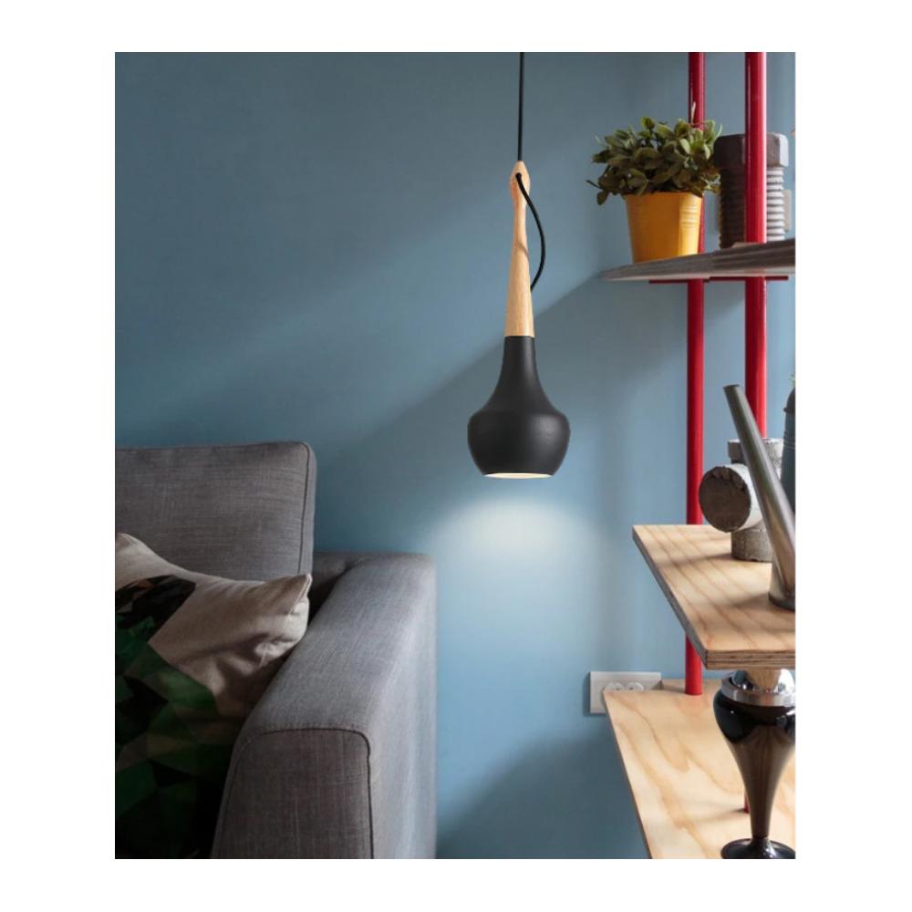 Taklampa APP936-1CP Svart