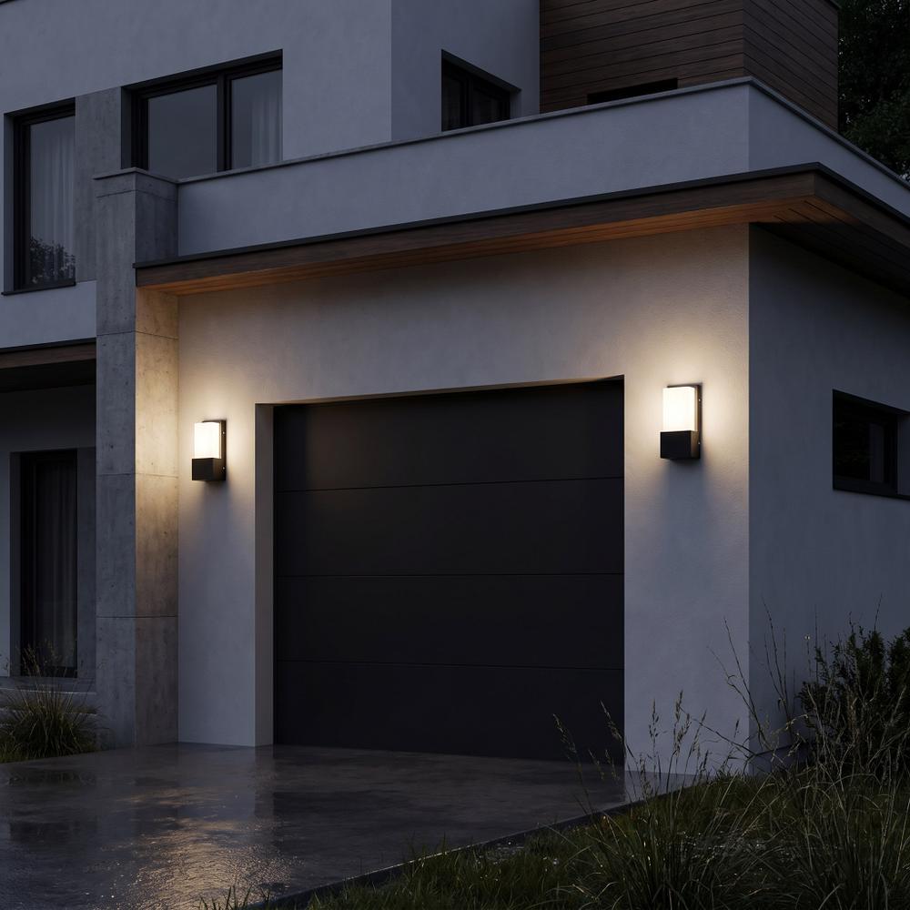 Facade wall lamp JNH034-G Black
