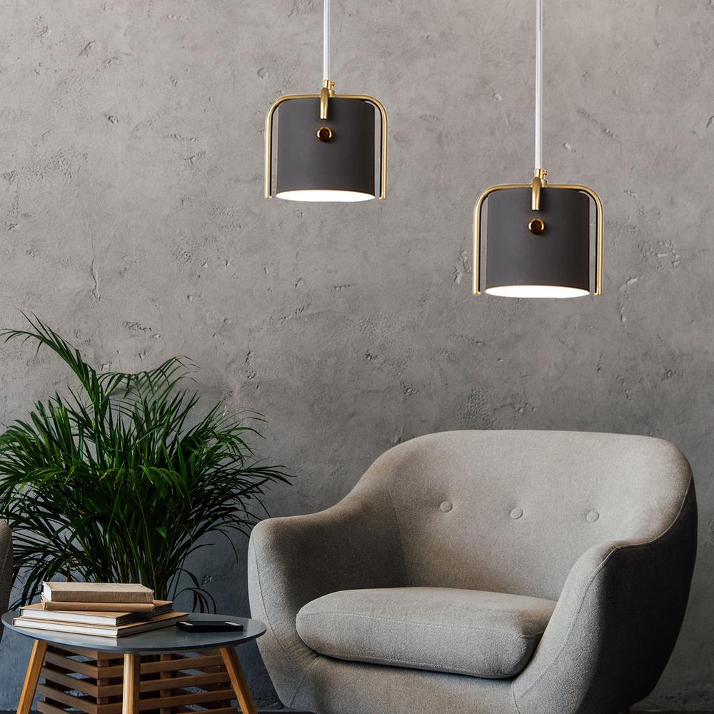 Taklampa APP934-1CP Elegent Svart