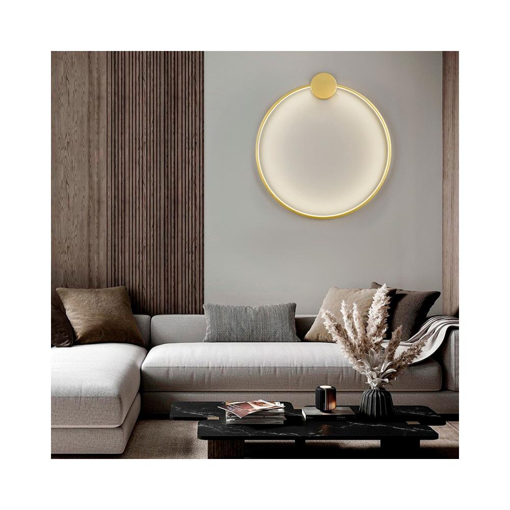 VÄGGLAMPA LED-VÄGGLAMPA APP1384-CW GULD 30 cm