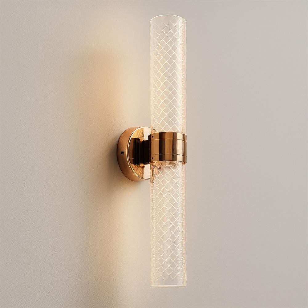 VÄGGLAMPA LED LHJ070-W Guld
