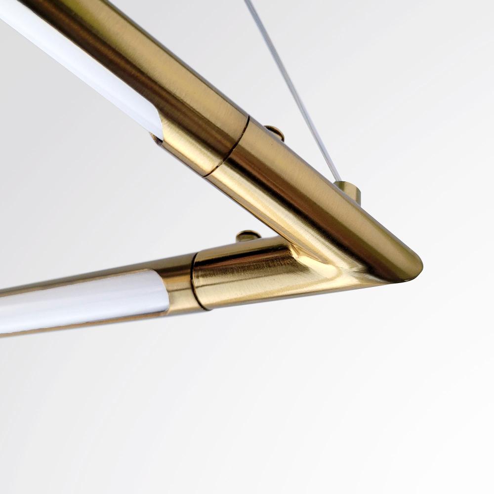 LED pendellampa APP1776-CP Borstad Guld